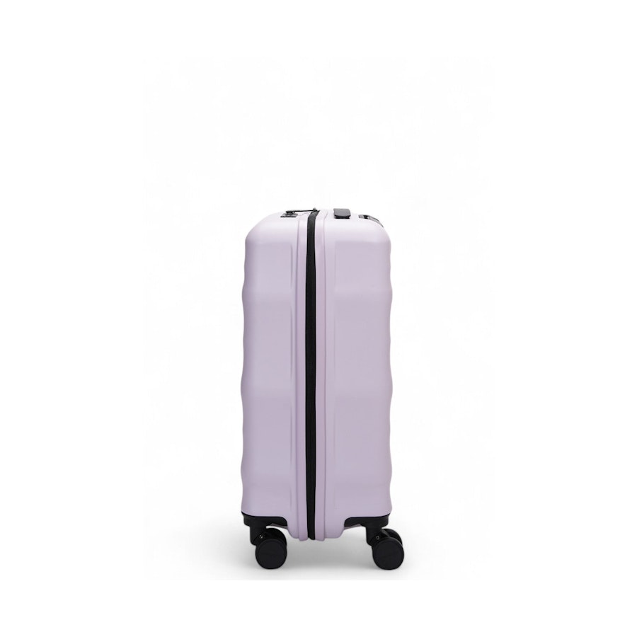 Explorer Luna-Air 55cm Hardside USB Carry-On Suitcase Lilac Lilac