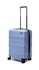Explorer Luna-Air 55cm Hardside USB Carry-On Suitcase Periwinkle