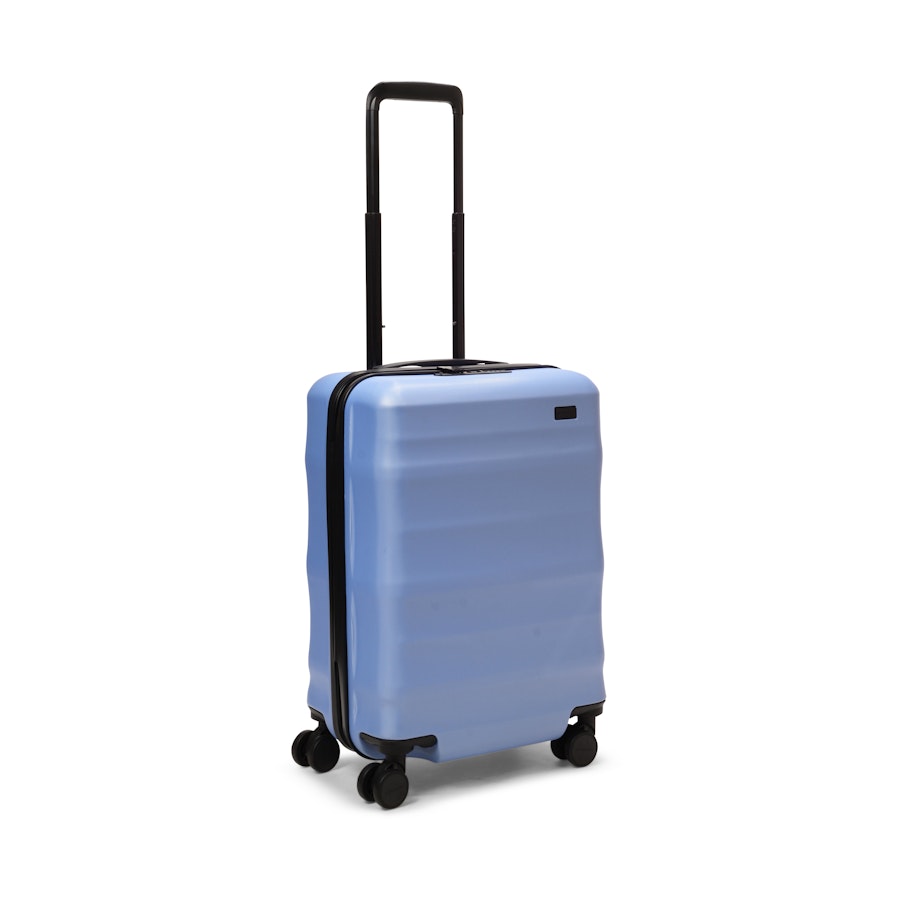 Explorer Luna-Air 55cm Hardside USB Carry-On Suitcase Periwinkle Periwinkle