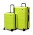 Explorer Luna-Air 55cm & 74cm Hardside Luggage Set Neon Lime