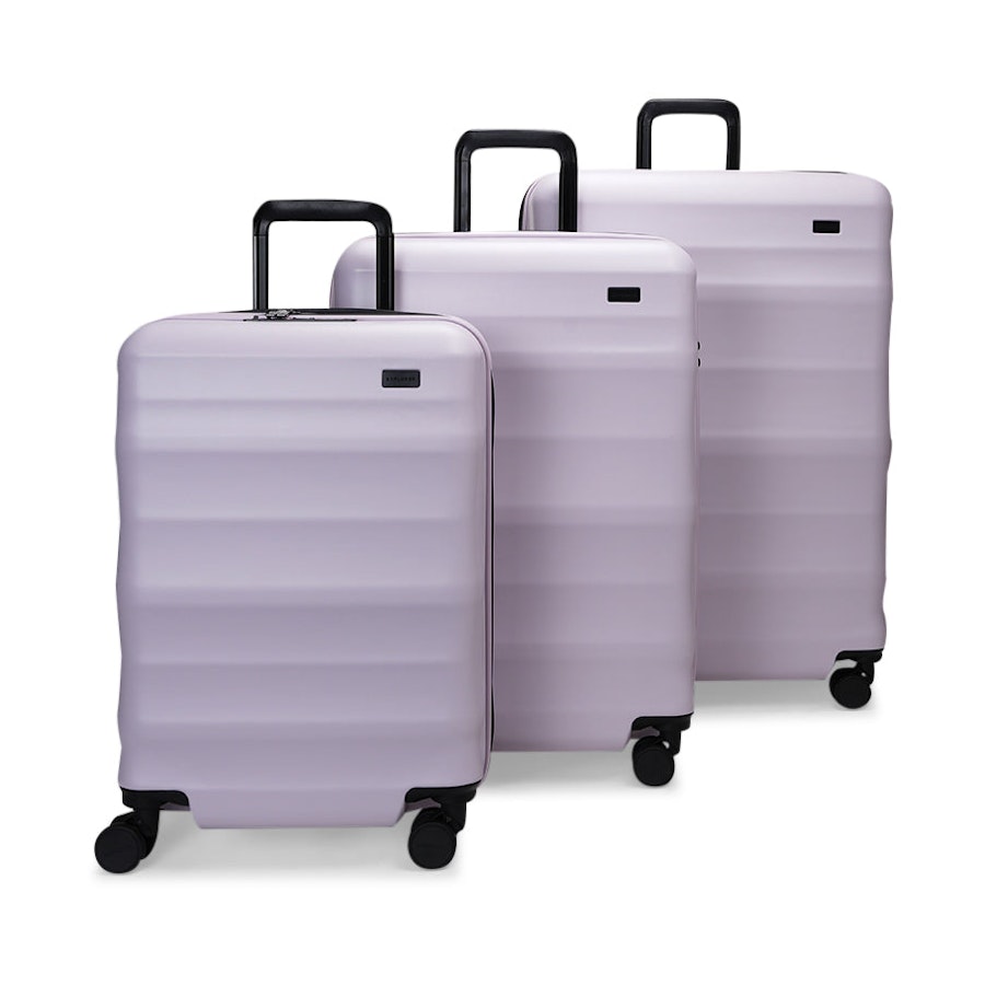 Explorer Luna-Air 55cm, 63cm & 74cm Hardside Luggage Set Lilac Lilac