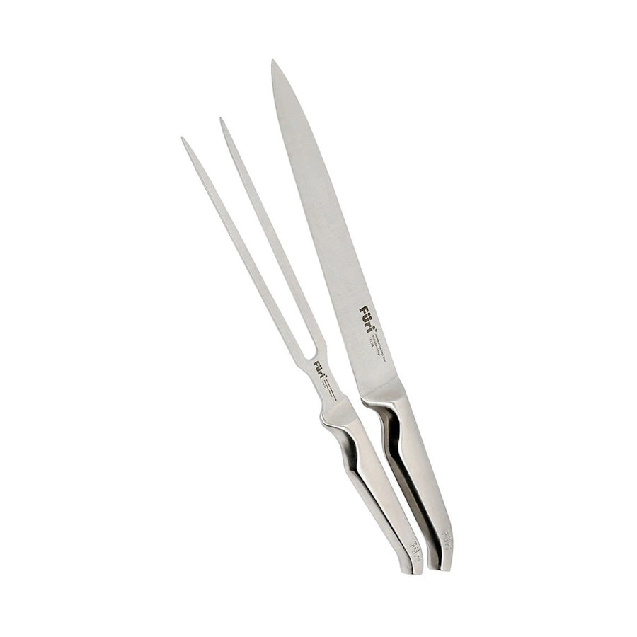 Furi Pro Carving Set 2 Piece Stainless Steel Stainless Steel