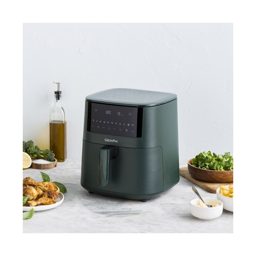 GreenPan Bistro Air Fryer 7.2L Pine Green Pine Green