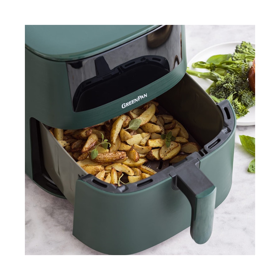 GreenPan Bistro Air Fryer 7.2L Pine Green Pine Green