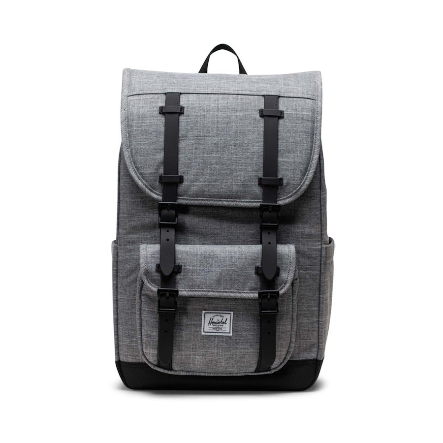 Herschel Little America Backpack - Mid-Volume Raven Crosshatch Raven Crosshatch