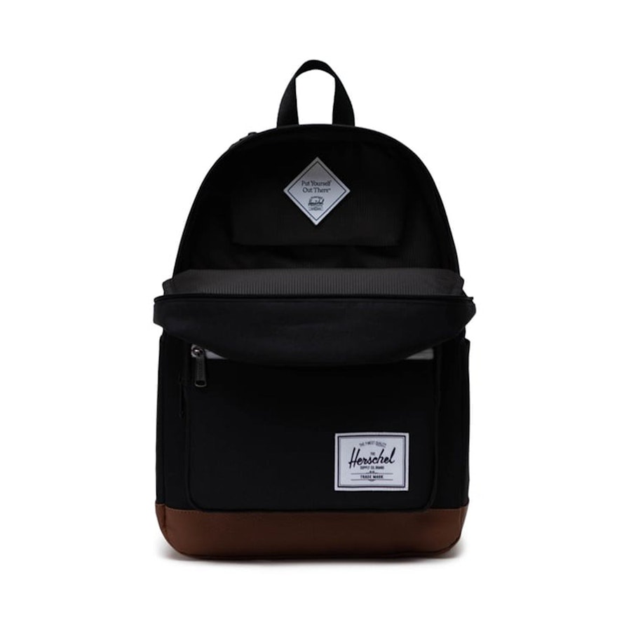 Herschel Pop Quiz 25L Backpack Black/Tan Black/Tan
