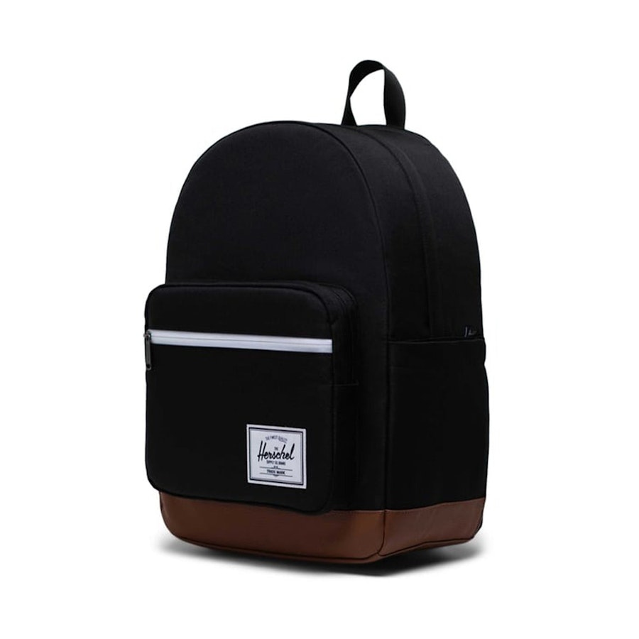 Herschel Pop Quiz 25L Backpack Black/Tan Black/Tan
