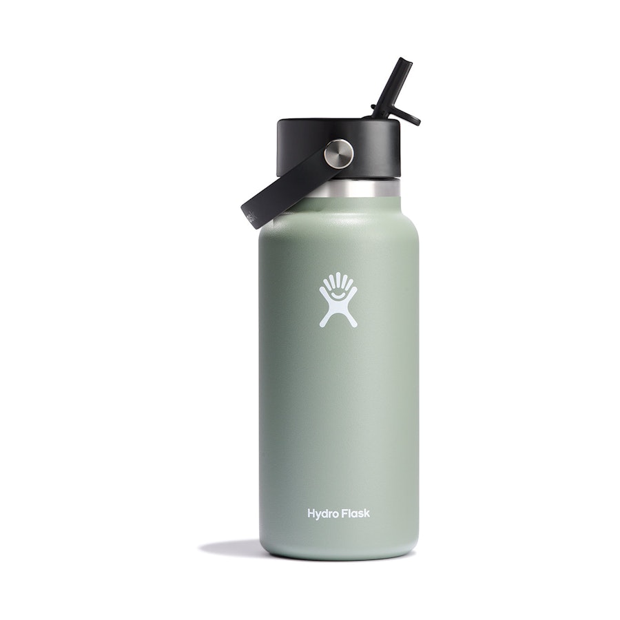 Hydro Flask 32oz (946ml) Wide Mouth w/ Flex Straw Cap Agave Agave