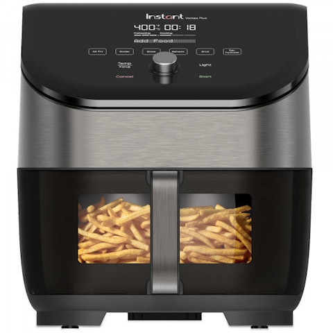 Instant Pot 5.7L Vortex Plus Air Fryer with ClearCook Stainless Steel