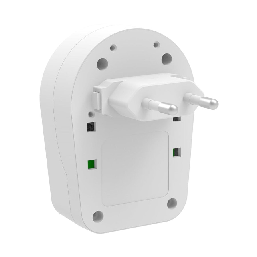 Jackson Outbound World USB-C, USB-A Travel Adaptor White White