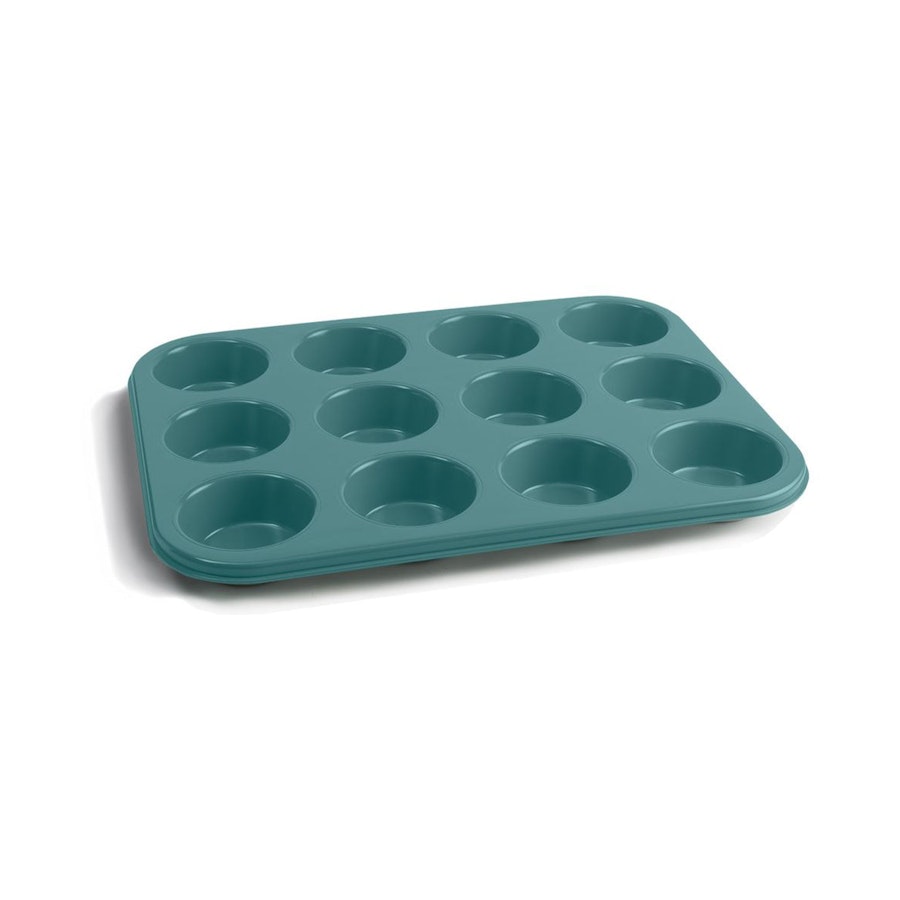 Jamie Oliver 12 Cup Muffin Tray Atlantic Green Atlantic Green