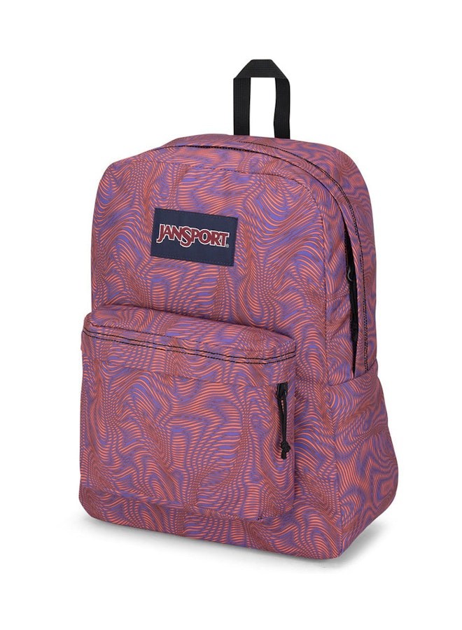 Jansport Superbreak Plus Backpack Moire Ripples Moire Ripples