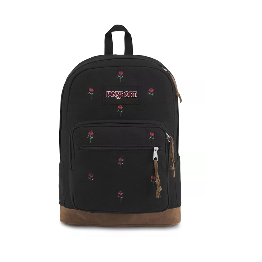 Jansport Right Pack II Backpack Embroided Roses Embroided Roses