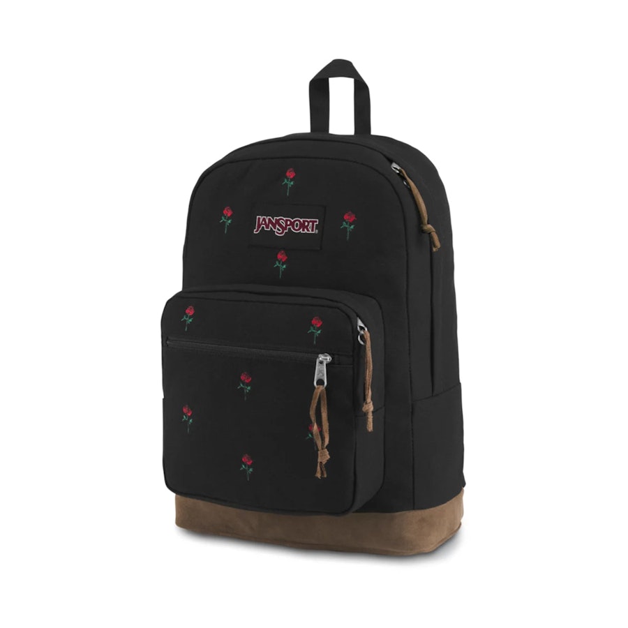 Jansport Right Pack II Backpack Embroided Roses Embroided Roses