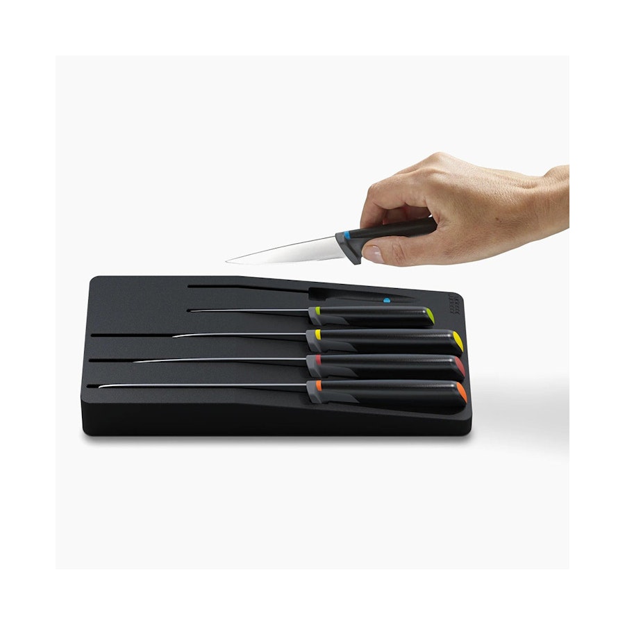 Joseph Joseph Elevate Store 5-Piece Knife Set Multi Coloured Multi Coloured