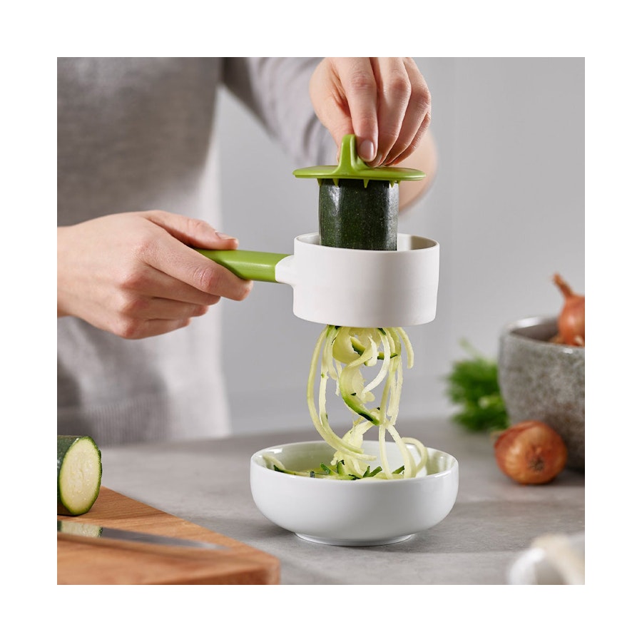 Joseph Joseph SpiroGo Compact Hand-held Spiraliser White White