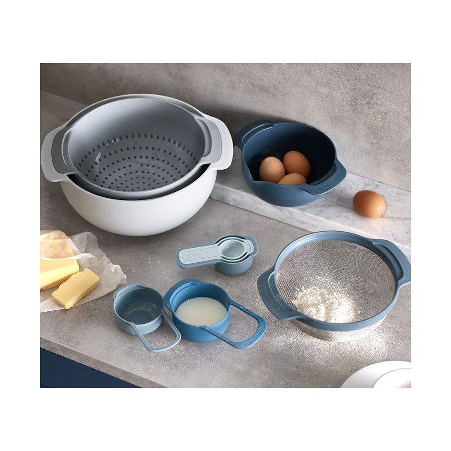 Joseph Joseph Nest 9 Plus Bowl Set Sky Blue Sky Blue