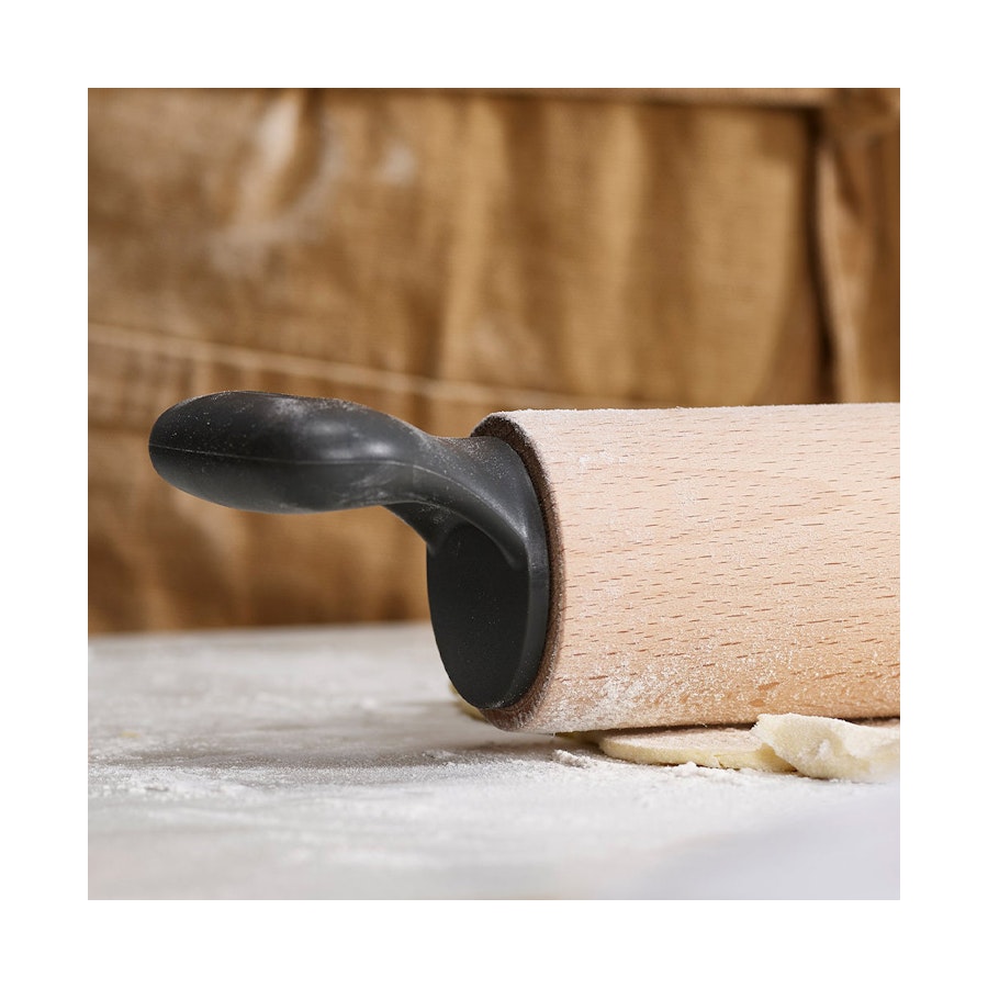 Joseph Joseph Grip-Pin Ergonomic Rolling Pin Wood Wood