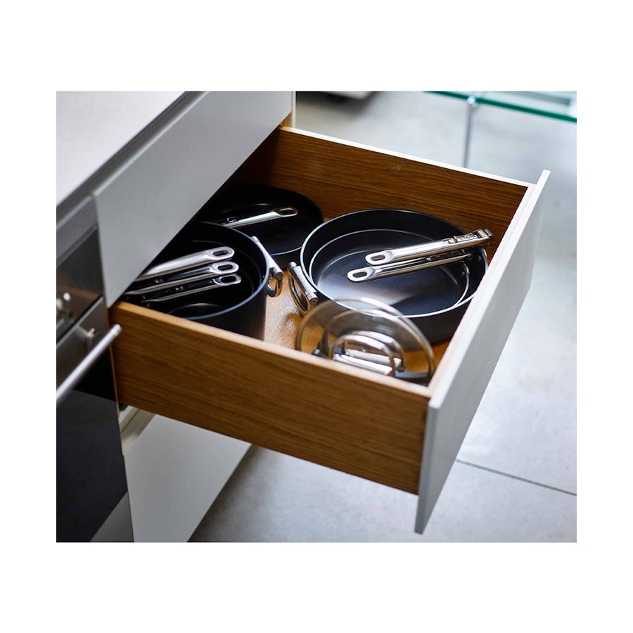 Joseph Joseph Space 19cm Non-Stick Saucepan & Lid Midnight Blue Midnight Blue