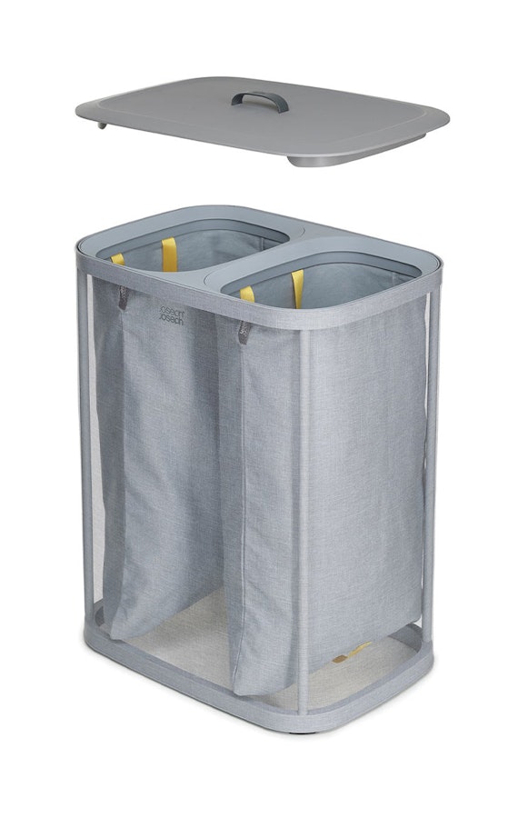Joseph Joseph Tota 90L Laundry Separation Basket Grey Grey