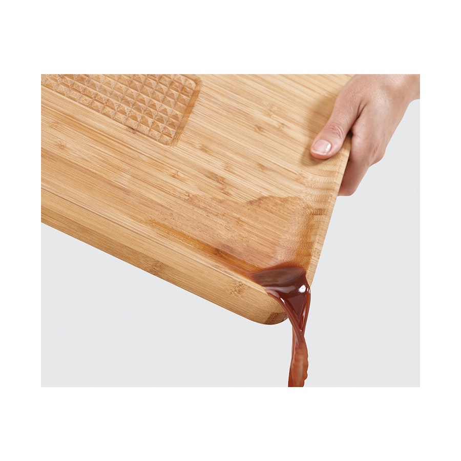 Joseph Joseph Cut & Carve Bamboo Chopping Board Bamboo Bamboo