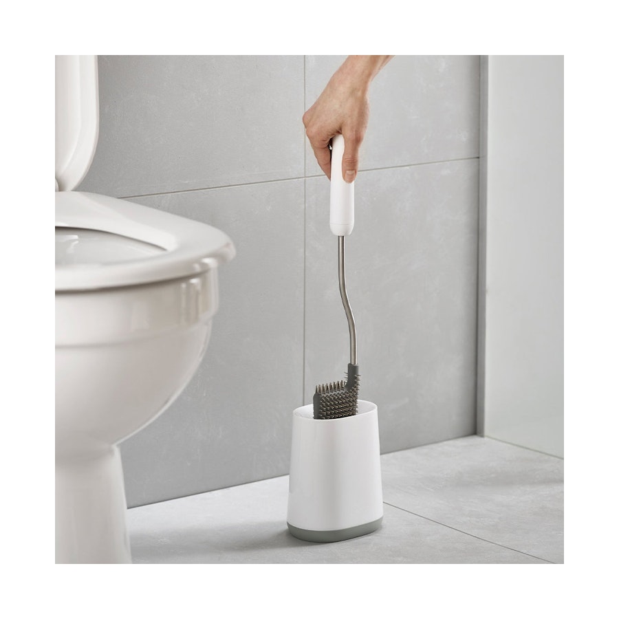 Joseph Joseph Flex Lite Toilet Brush White White