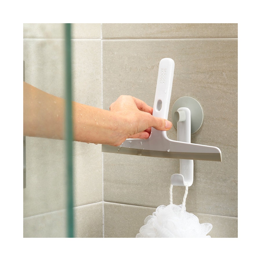 Joseph Joseph EasyStore Slimline Shower Squeegee Light Grey Light Grey