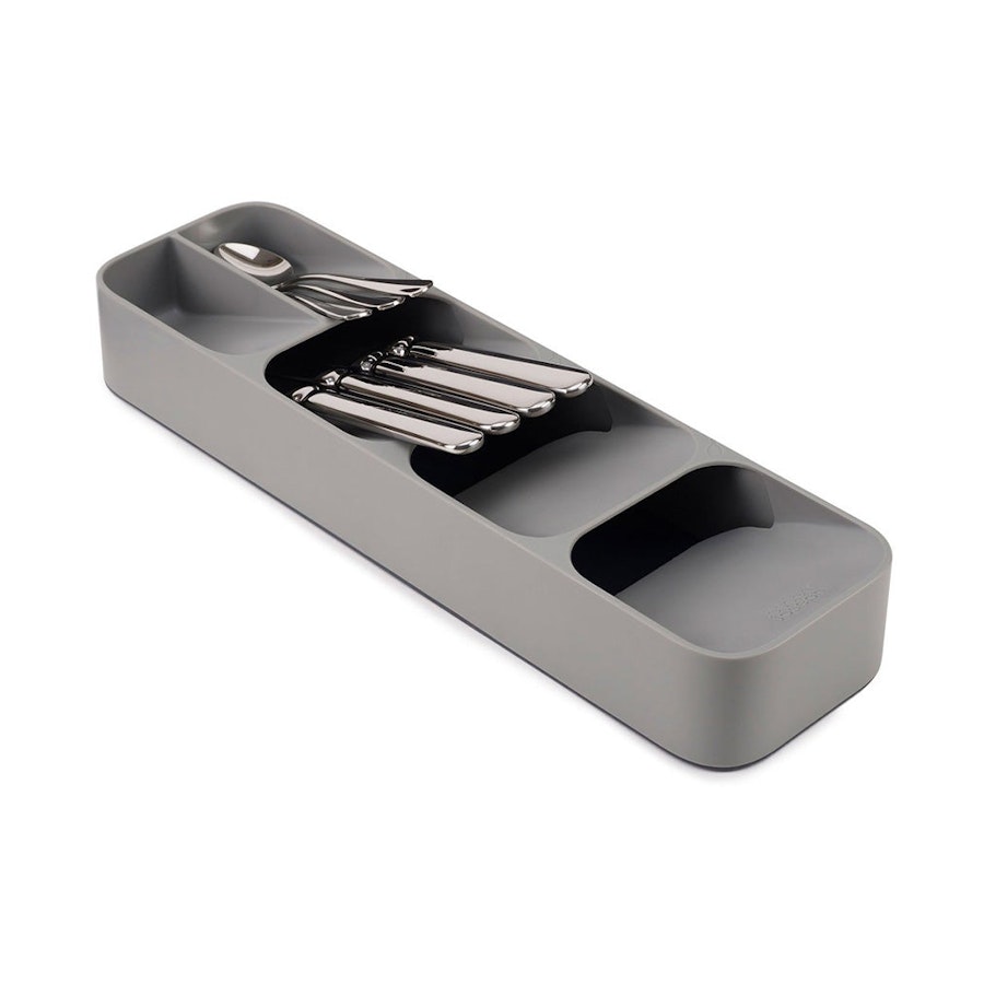 Joseph Joseph DrawerStore Compact Cutlery Organiser Grey Grey