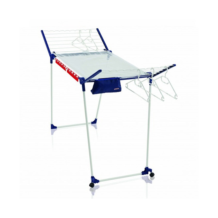 Leifheit Pegasus 200 Solid Deluxe Drying Rack White White