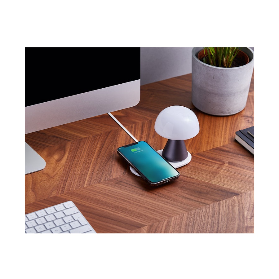Lexon Duo Mini Wireless Charger White White