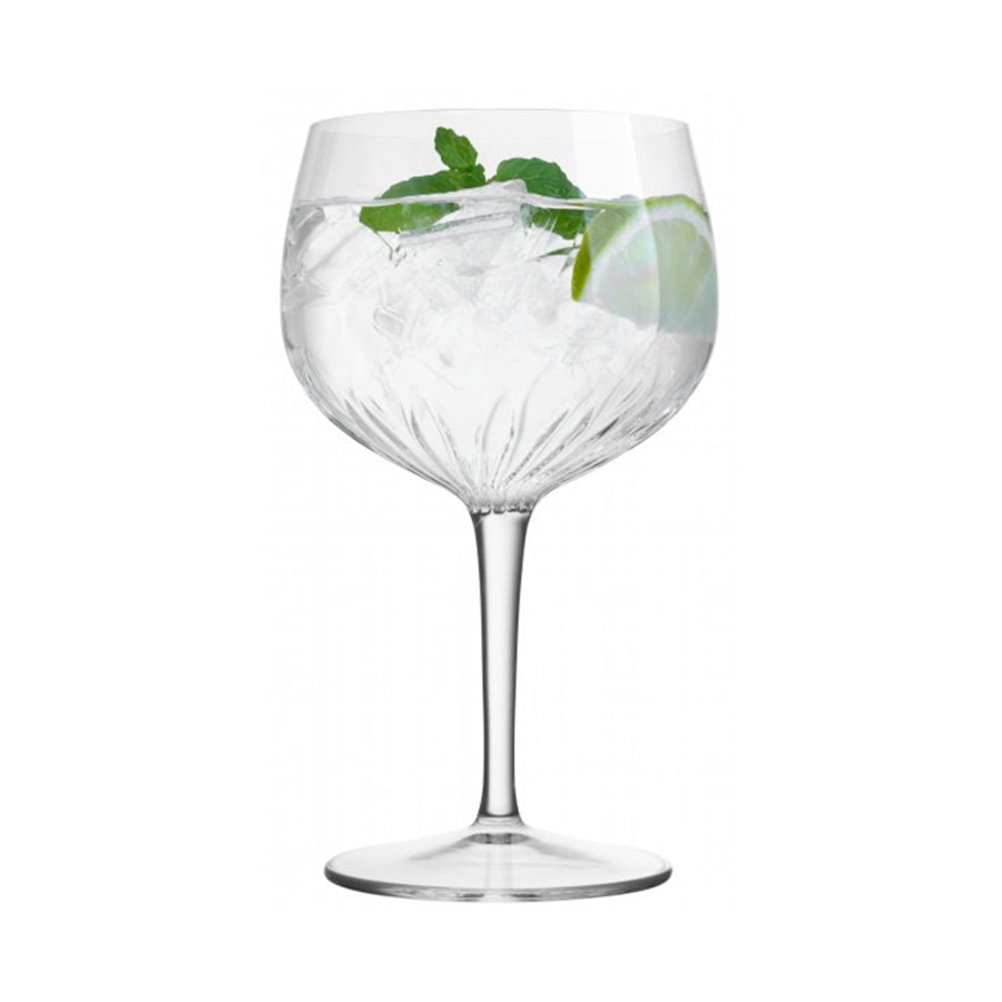 Luigi Bormioli Mixology 800ml Crystal Gin & Tonic Glass Set of 4 Clear Clear