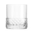 Luigi Bormioli Roma 380ml Crystal DOF Glass Tumbler Gift Set of 4 Clear