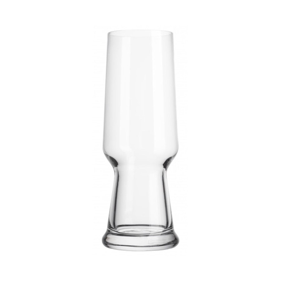 Luigi Bormioli Birrateque 540ml Pilsner Glass Gift Set of 2 Clear Clear