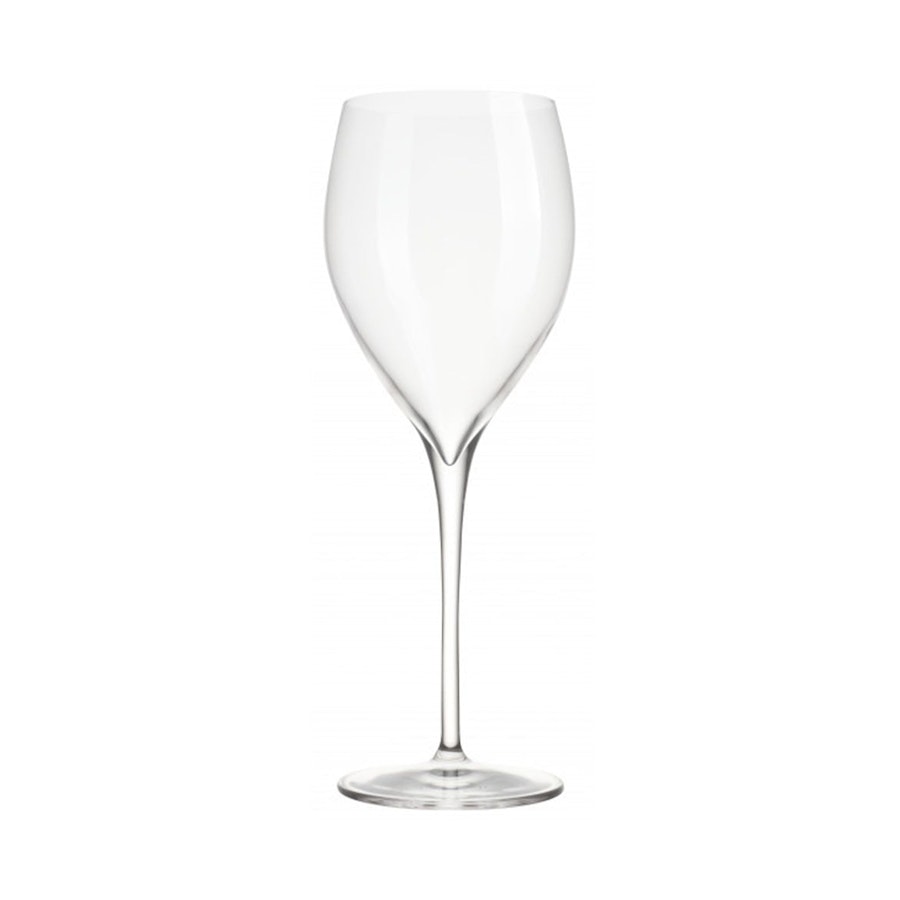 Luigi Bormioli Magnifico 460ml Crystal Wine Glass Gift Set of 4 Clear Clear