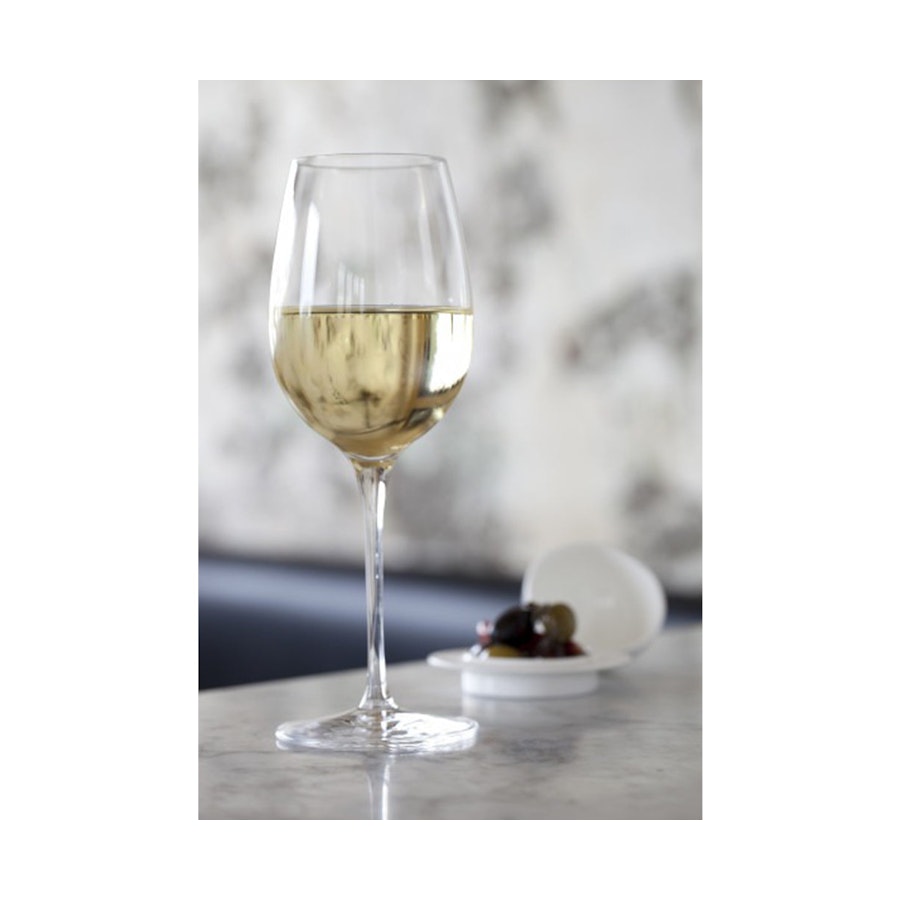 Luigi Bormioli Vinoteque 380ml Sauvignon Blanc Wine Glass Gift Set of 2 Clear Clear