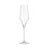 Luigi Bormioli Supremo 240ml Crystal Glass Wine Flute Set of 6 Clear