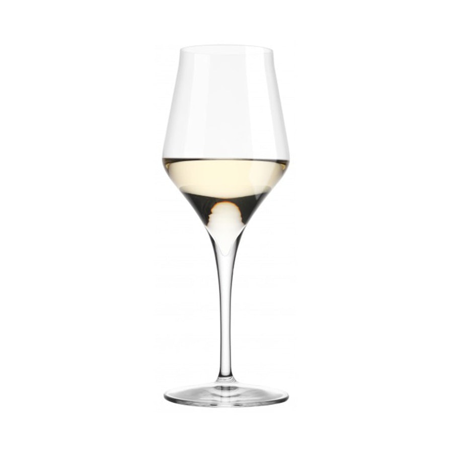 Luigi Bormioli Supremo 350ml Crystal Wine Glass Set of 6 Clear Clear