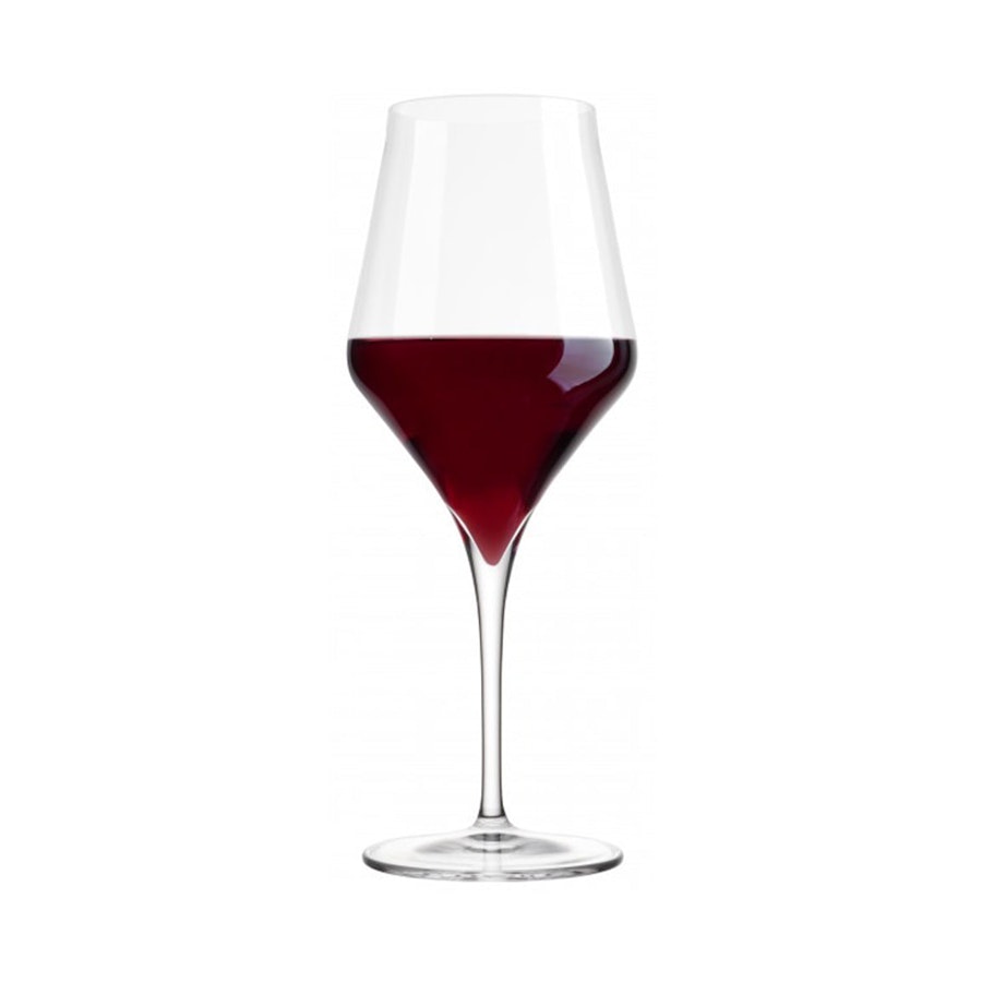 Luigi Bormioli Supremo 550ml Crystal Wine Glass Set of 6 Clear Clear