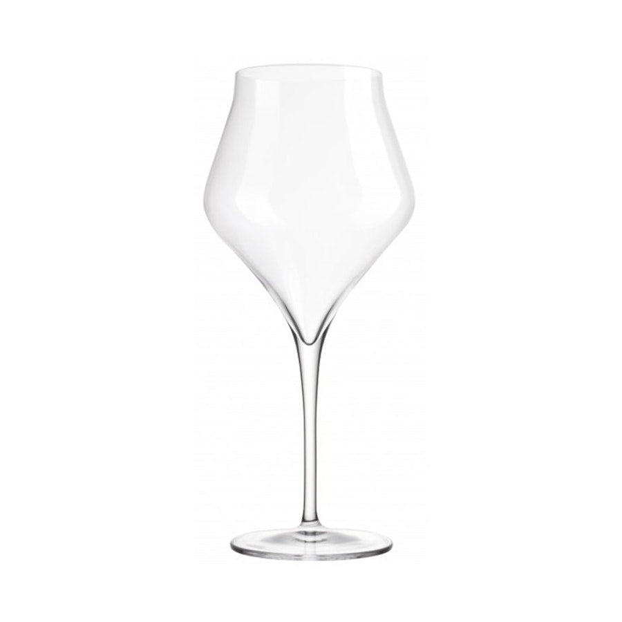 Luigi Bormioli Supremo 650ml Crystal Wine Glass Set of 6 Clear Clear
