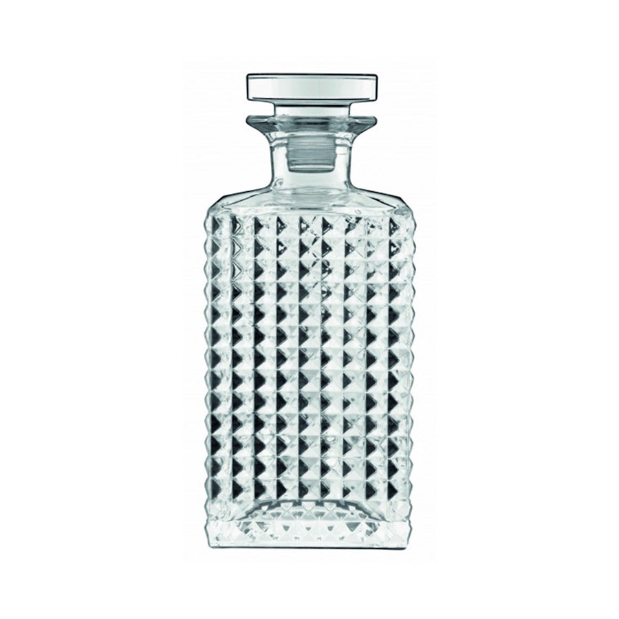 Luigi Bormioli Elixir 750ml Crystal Glass Decanter Gift Boxed Clear Clear