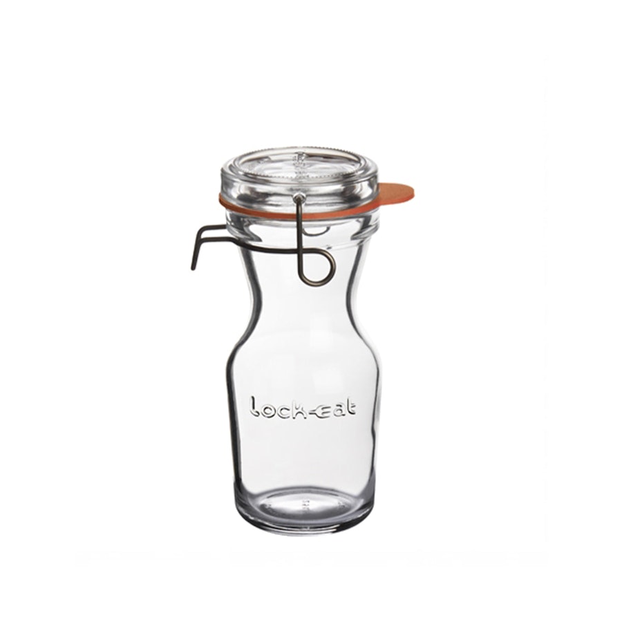 Luigi Bormioli Lock-Eat 500ml Clip Top Glass Carafe Clear Clear