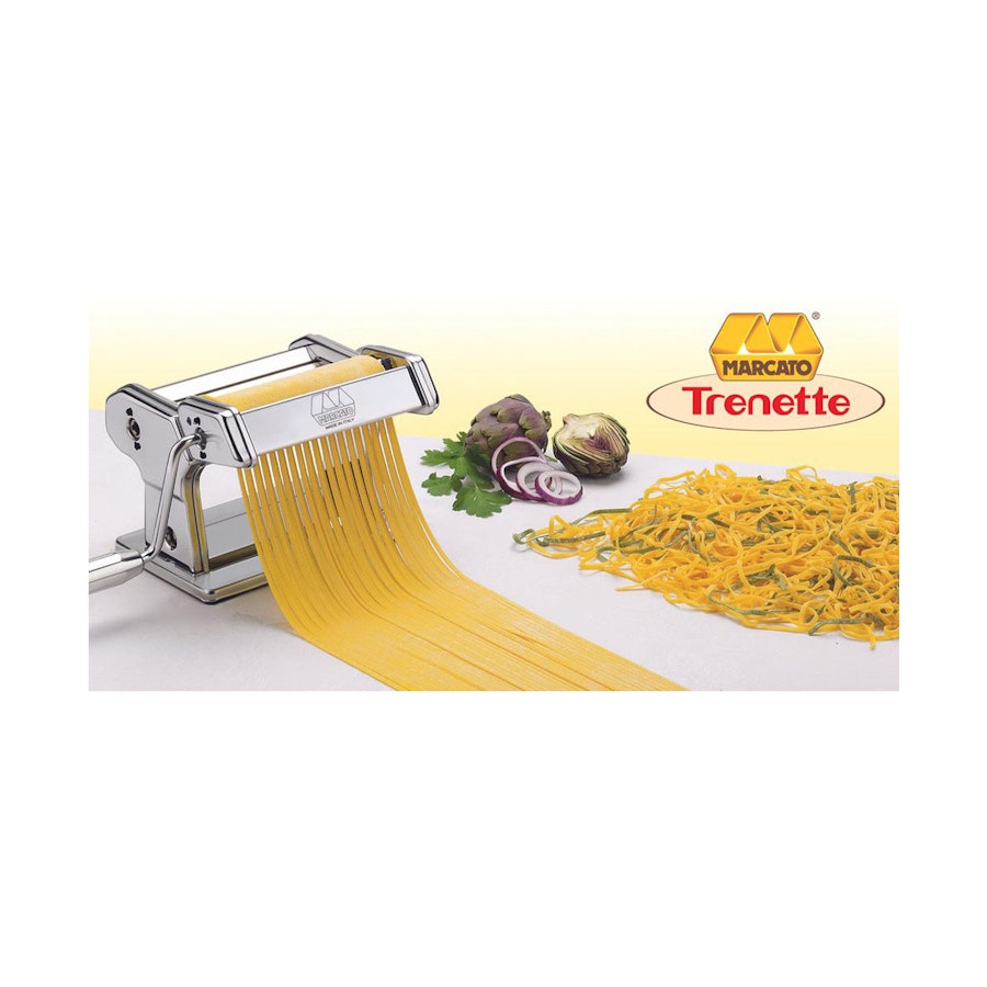 Marcato Trenette Attachment for Atlas 150 Pasta Maker Silver Silver