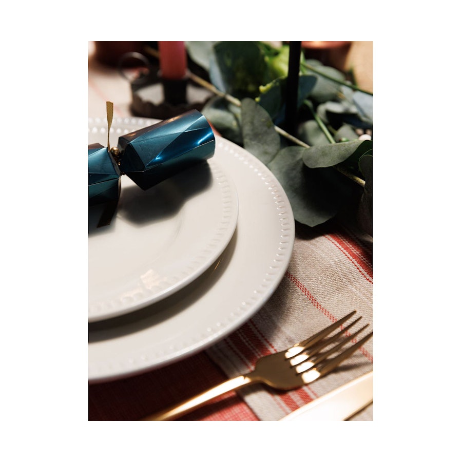Mikasa Cranborne 21cm Stoneware Side Plates (Set of 4) Cream Cream