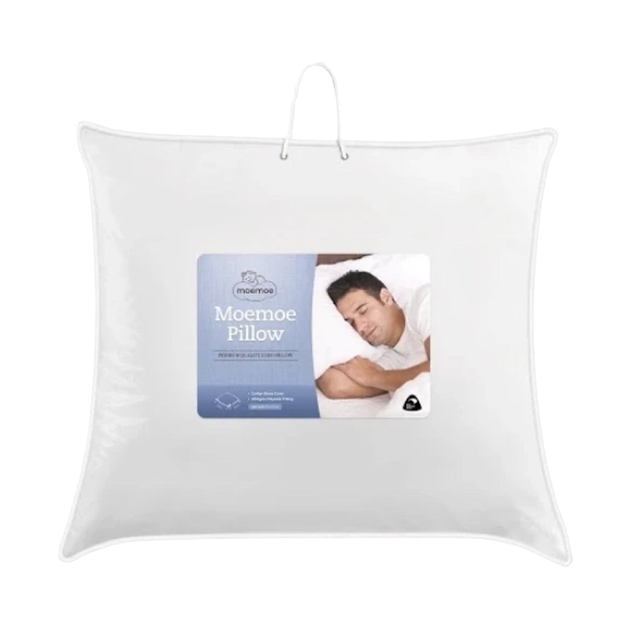 Moemoe European Pillow 2 Pack White White