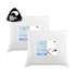 Moemoe Feather & Down 900gsm European Pillow 2 Pack White