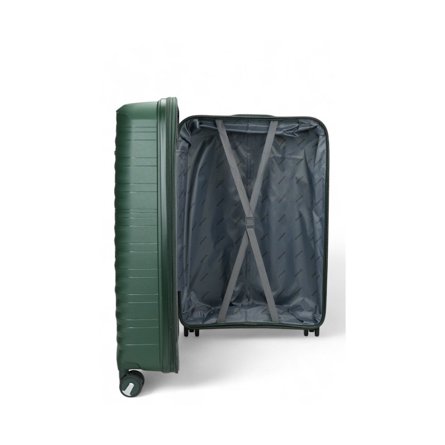 Nomad Discover 56cm & 75cm Hardside Luggage Set Forest Green Forest Green
