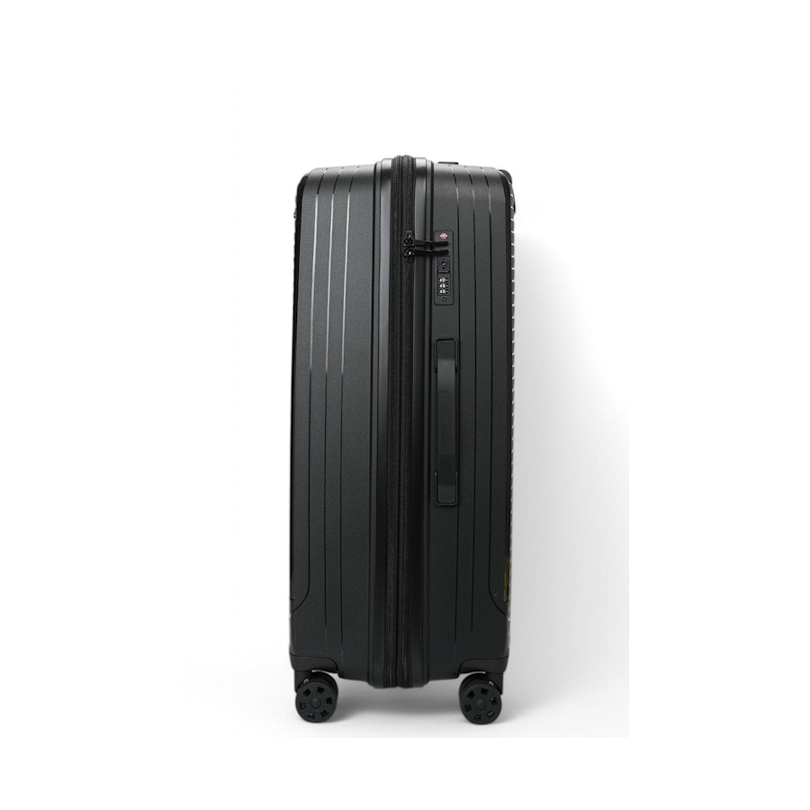 Nomad Venture 56cm & 75cm Hardside Luggage Set Black Black