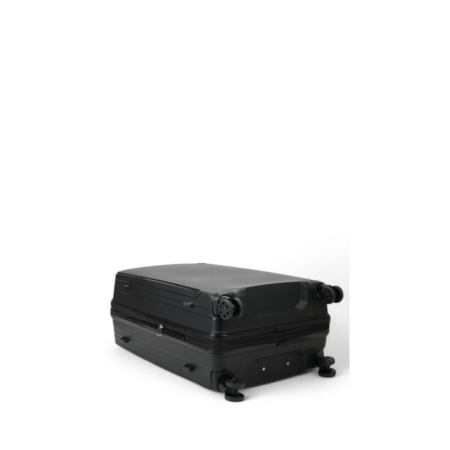Nomad Venture 56cm & 75cm Hardside Luggage Set Black Black