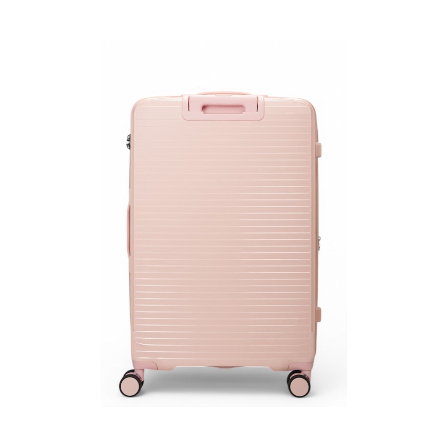Nomad Venture 56cm & 75cm Hardside Luggage Set Pink Pink