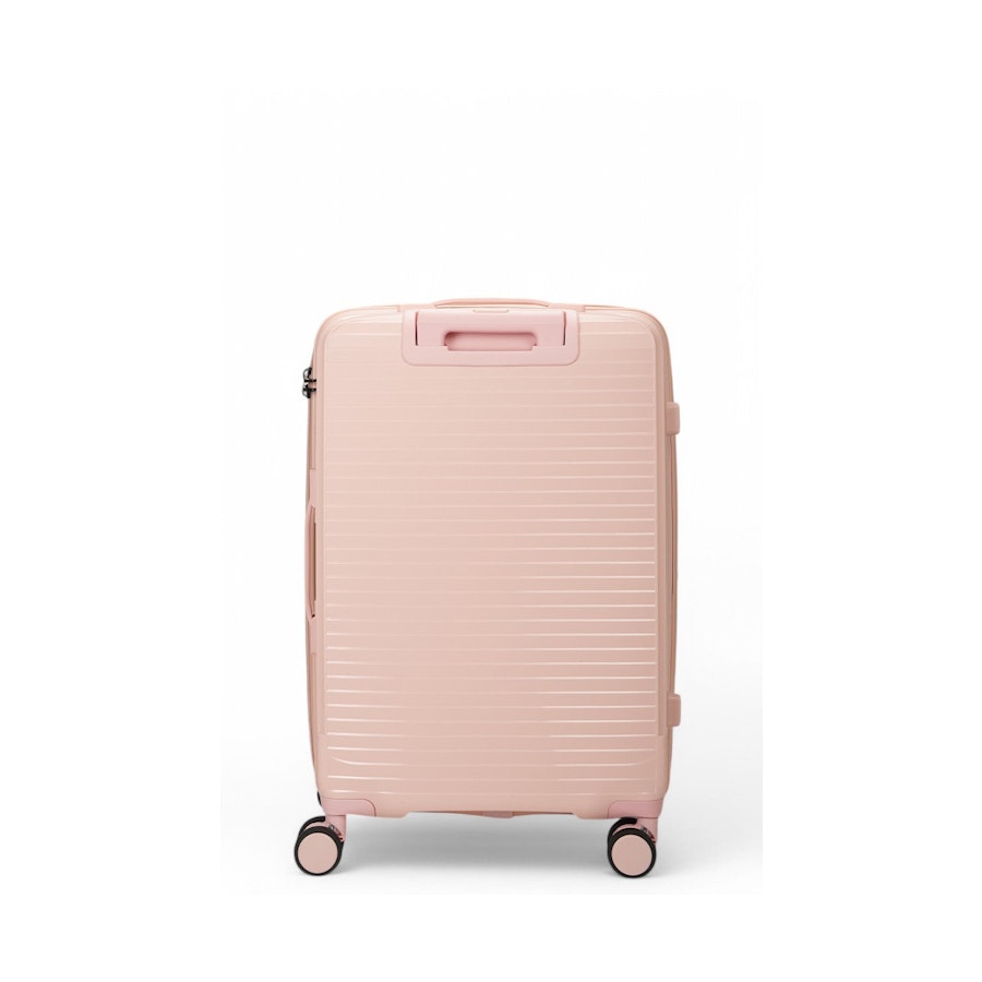 Nomad Venture 65cm Hardside Checked Suitcase Pink Pink